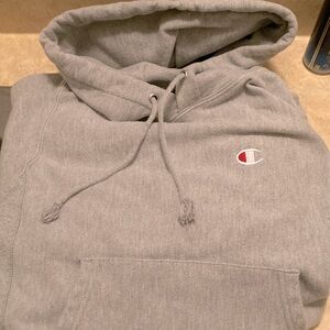 Champion grey hoodie XS